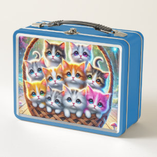 Kittens Metal Lunch Box
