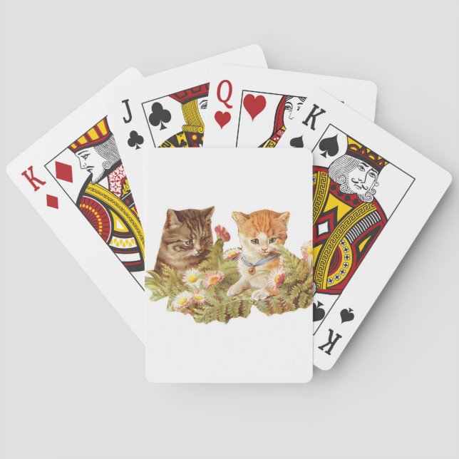 Kittens Playing Cards (Back)