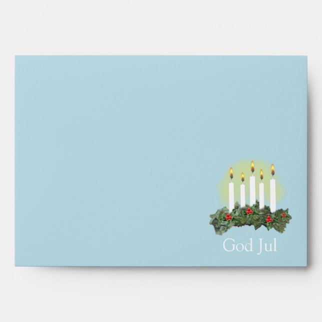 Kittens' Santa Lucia Envelope (Front)