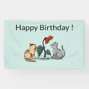 Kittens Summer Delight Flower Game Banner