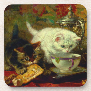 Kittens Tea Party Coaster