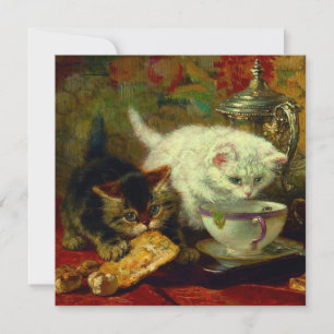 Kittens Tea Party Invitation