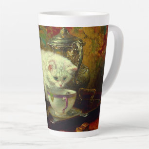Kittens Tea Party Latte Mug