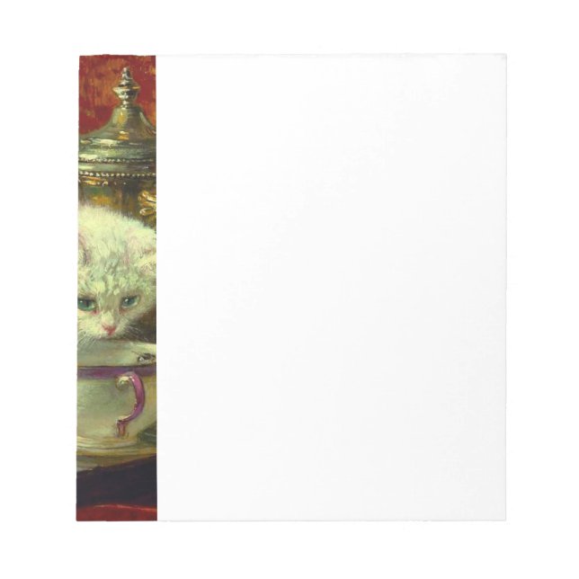 Kittens Tea Party Notepad (Front)