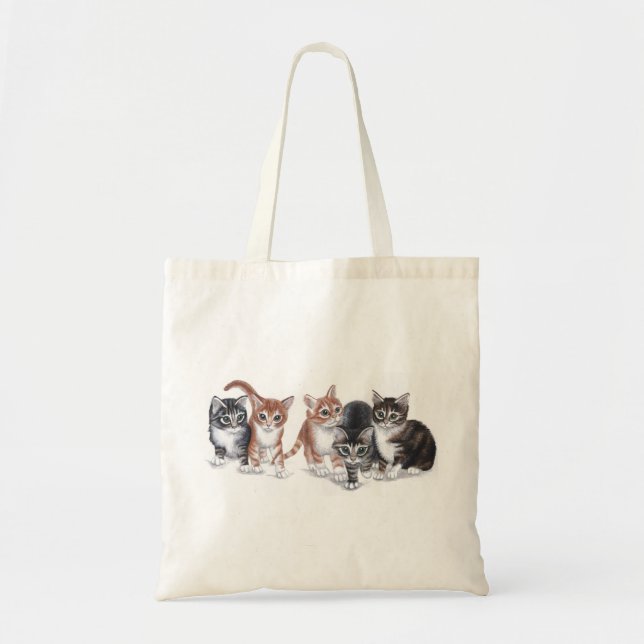 kittens tote bag (Front)