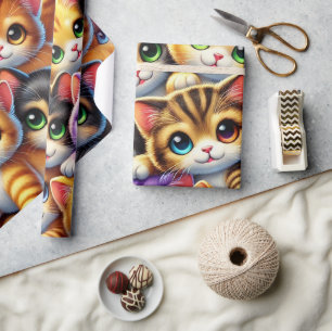 Kittens Wrapping Paper