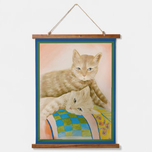 Kitties Hanging Tapestry