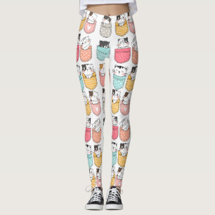 Kitties In Pockets Leggings
