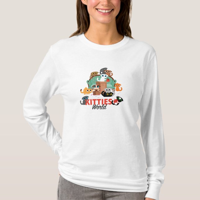 Kitties World T-Shirt (Front)