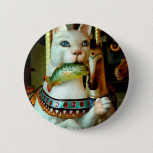 Kitty 6 Cm Round Badge