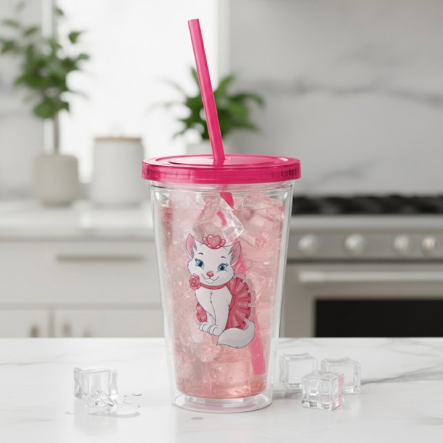 Kitty Acrylic Tumbler (Creator Uploaded)