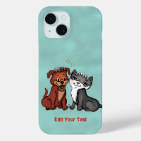 Kitty and Puppy , Edit Your Text