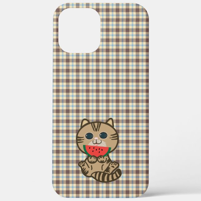kitty and watermelon Case-Mate iPhone case (Back)