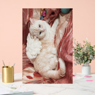 Kitty Angel Acrylic Sign