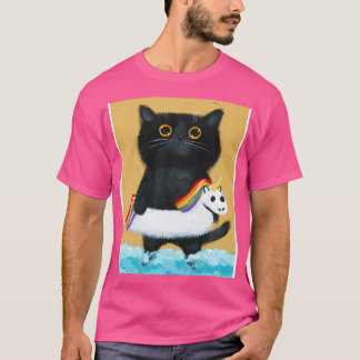 Kitty At The Beach T-Shirt