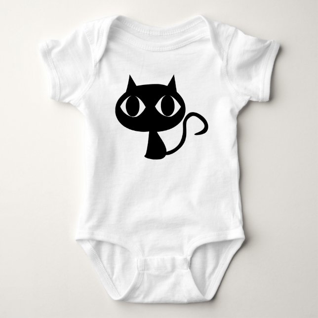 Kitty Baby t-shirt Bodysuit (Front)