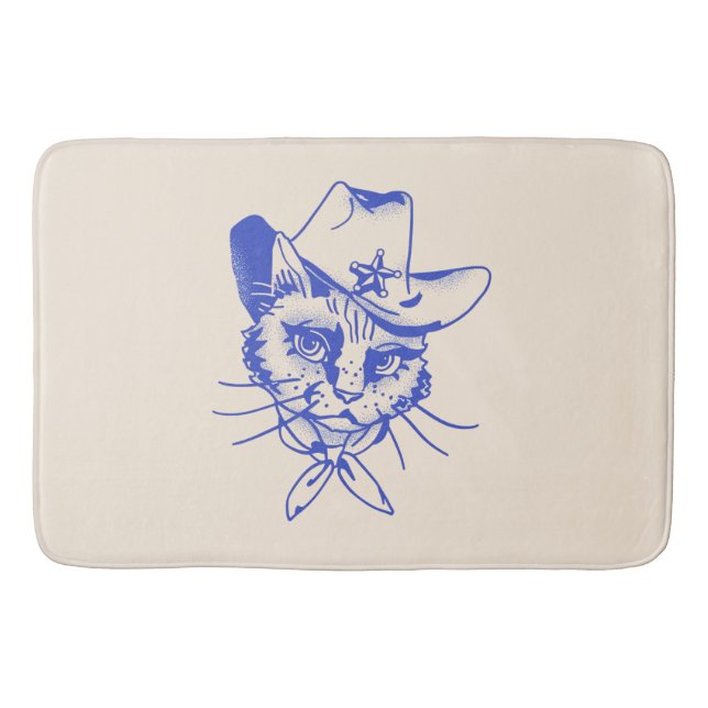Kitty Bath Mat (Front)