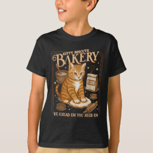 Kitty Biscuits Bakery Funny T-Shirt