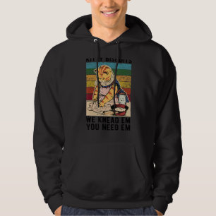 Kitty Biscuits We Knead Em You Need Em Cat Kitty Hoodie