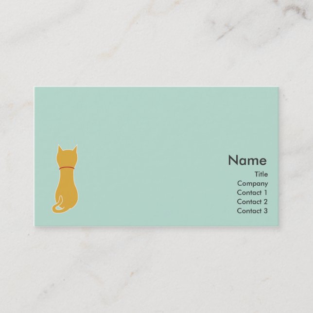 Kitty - Business Card (Front)