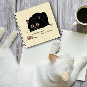 Kitty Butt-Wiggle Notebook
