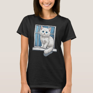 Kitty By The Window T-Shirt