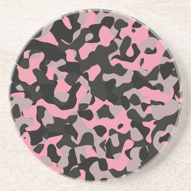 Kitty Camo Coaster (Front)