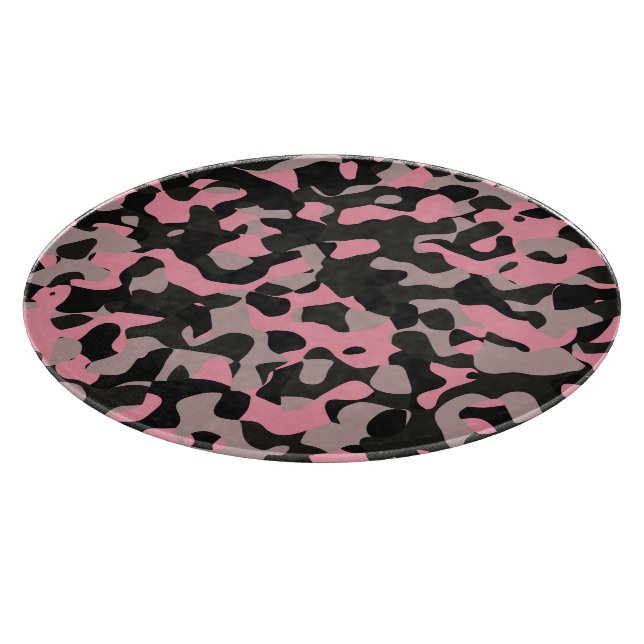 Kitty Camo Cutting Board (Corner)