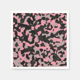 Kitty Camo Napkin