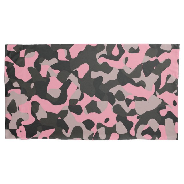 Kitty Camo Pillowcase (Front)
