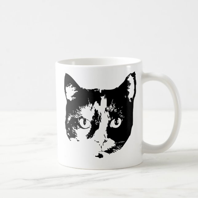 kitty Cat Coffee Mug (Right)