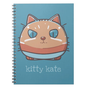 Kitty Cat Faced Notebook