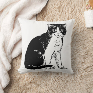 Kitty Cat Fine Art Cushion