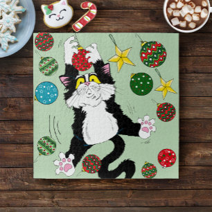 Kitty Cat Hang in There !! Jigsaw Puzzle
