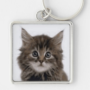 KITTY CAT KEY RING