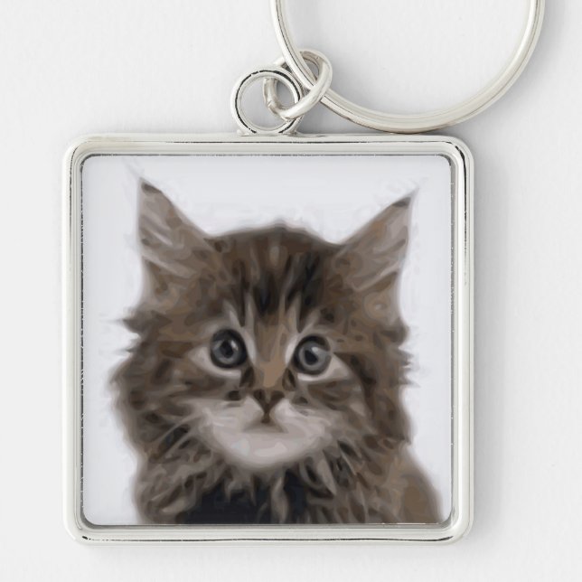 KITTY CAT KEY RING (Front)
