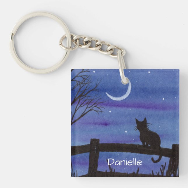 Kitty Cat Key Ring (Front)