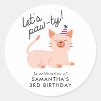 Kitty Cat Kids Birthday Party | Let's Paw-ty