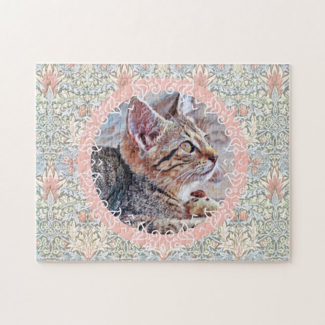 Kitty Cat Kitten Art Puzzle (Horizontal)