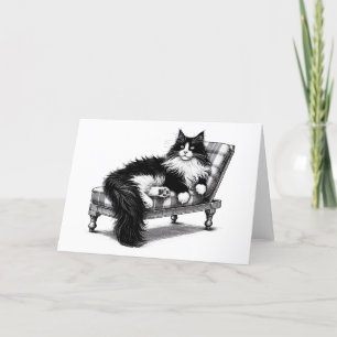 Kitty Cat Lounge Thank You Card