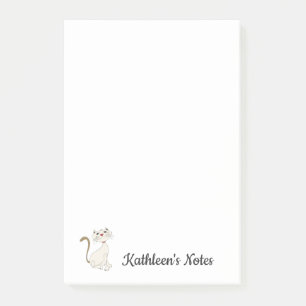 Kitty Cat Love Notes Customise Text
