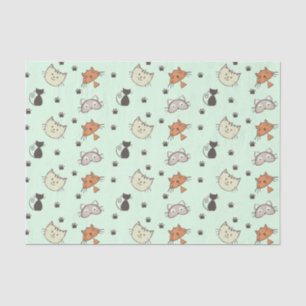 Kitty Cat Pattern Tissue Paper