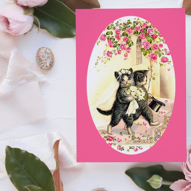 Kitty Cat Wedding Card (Creator Uploaded)