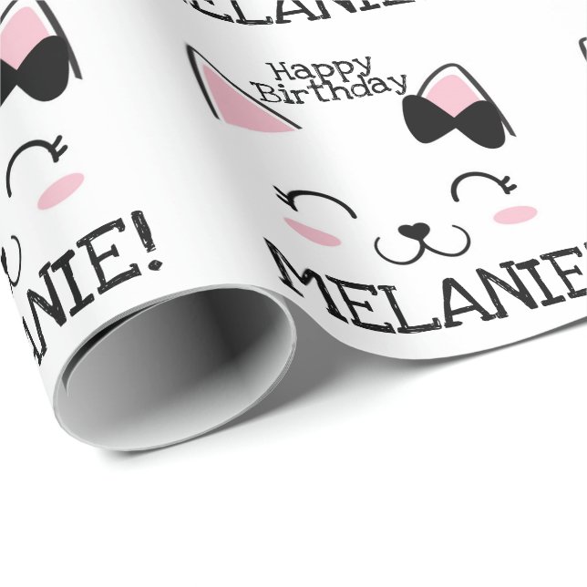 Kitty Cat Wrapping Paper (Roll Corner)