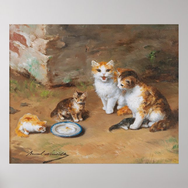 Kitty Cats and Milk                                Poster (Front)