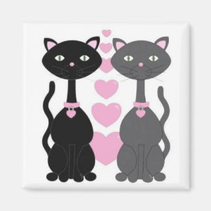 Kitty Cats Magnet