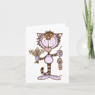 Kitty Cat's Show of Love notecard