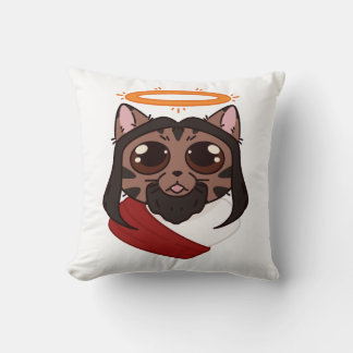 Kitty Christ Cushion