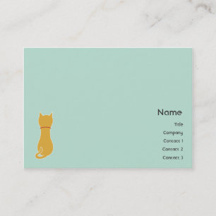 Kitty - Chubby Business Card