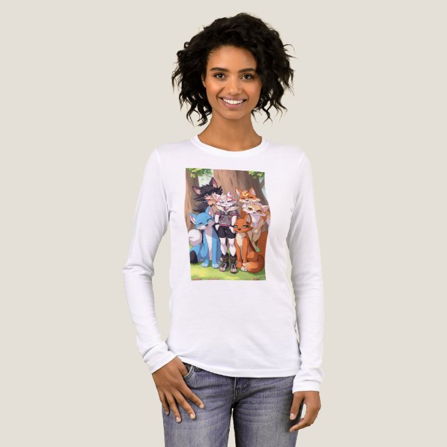 Kitty Club Too Tri-Blend Shirt (Front Full)